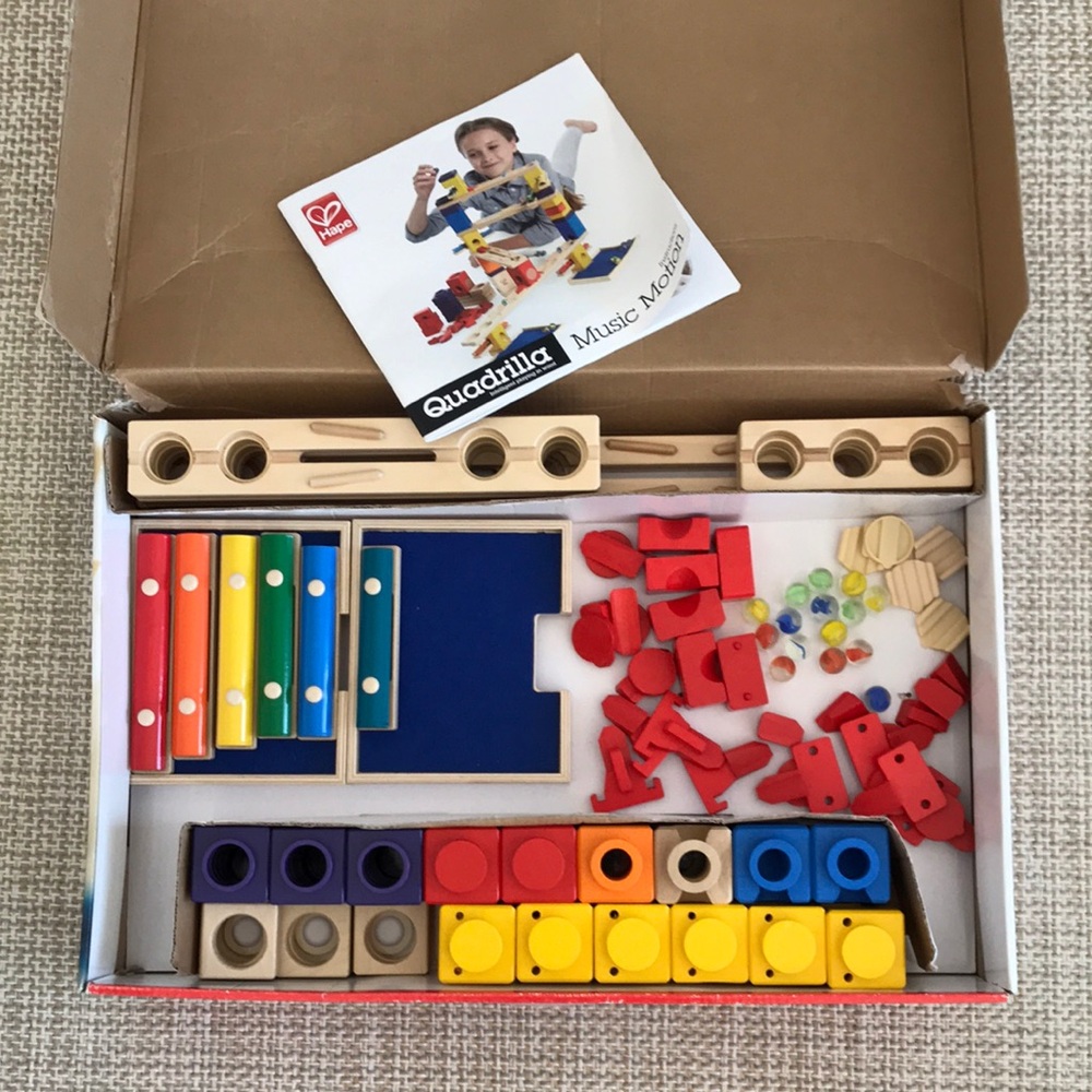 Hape Quadrilla Music Motion Marble Run